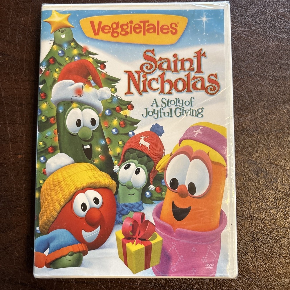 VeggieTales Saint Nicholas: A Story of Joyful Giving (DVD, 2009) NEW‎